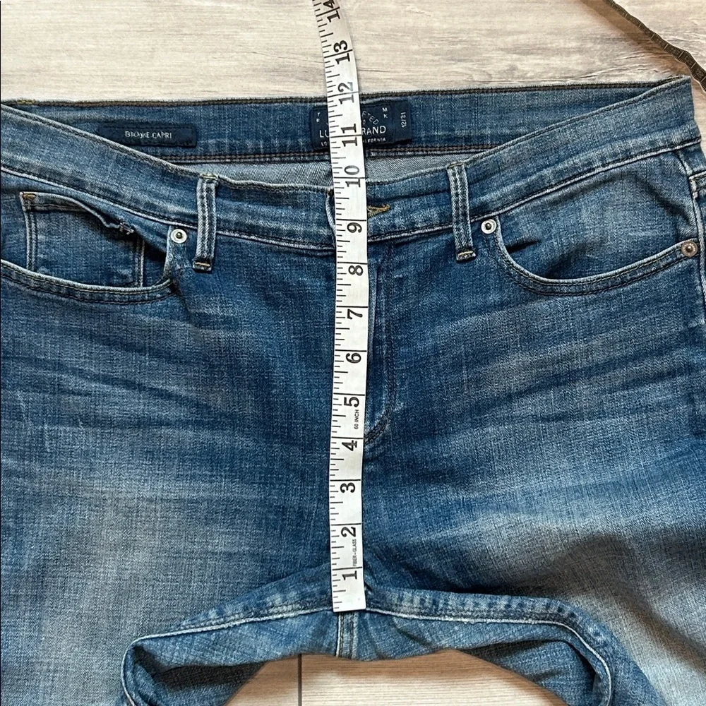 Lucky Brand brooke capri jeans size 31